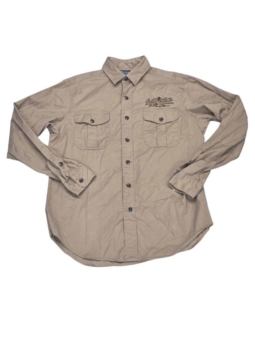 Vintage Polo Ralph Lauren New York Button Down Shirts Size Medium